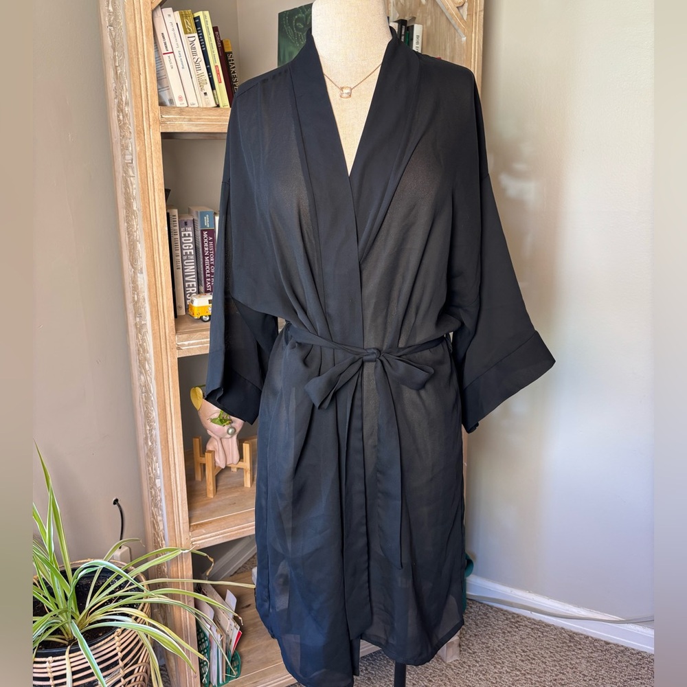 Vintage Kristine Tyler Sheer Robe ONE SIZE